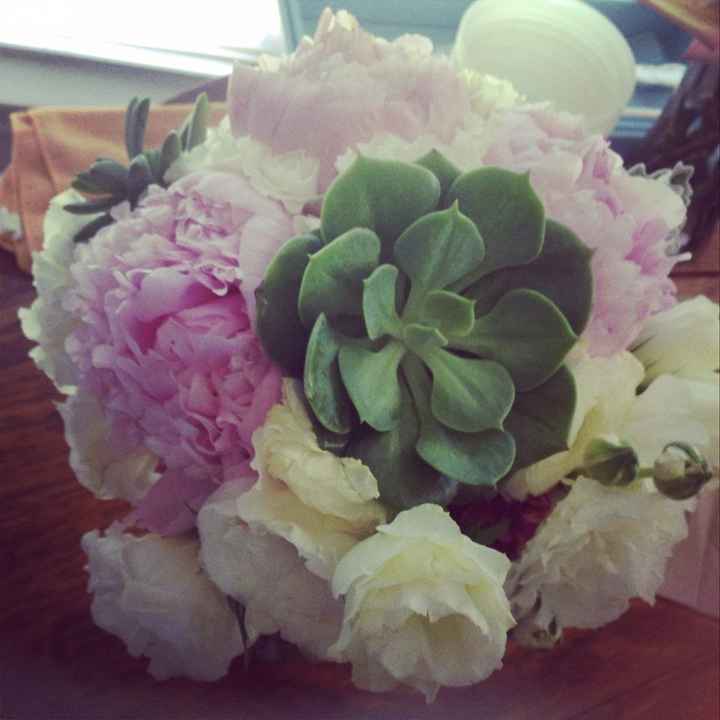 How much did you spend on your bouquets?