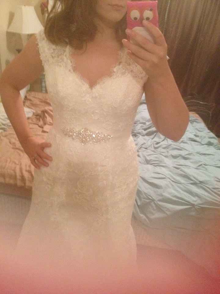 Show me your dress!
