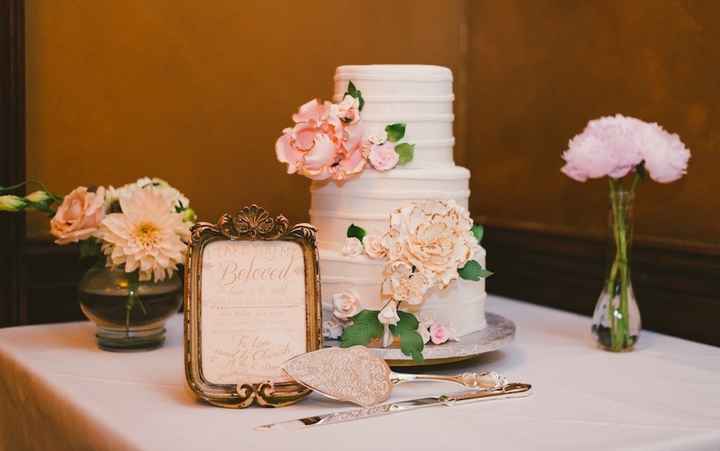 Where are you displaying your cake table?