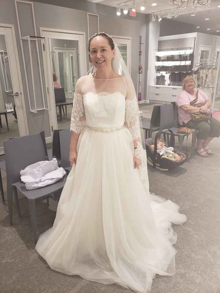 i want to see your long-sleeved wedding dresses! - 1
