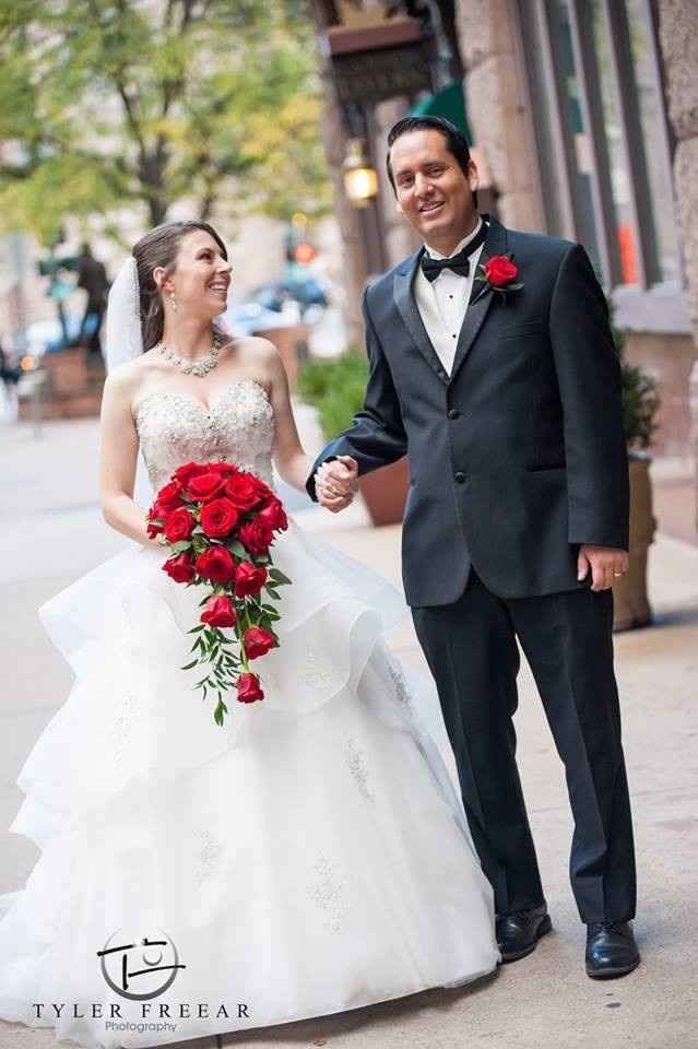 She's home!! And a request for dress porn.