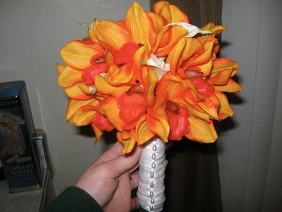 Anyone using fake flowers for the bouquet?