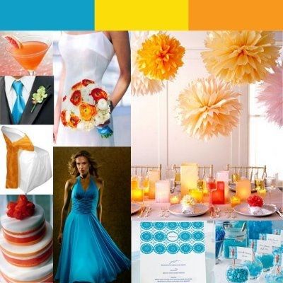Beach Wedding Colors