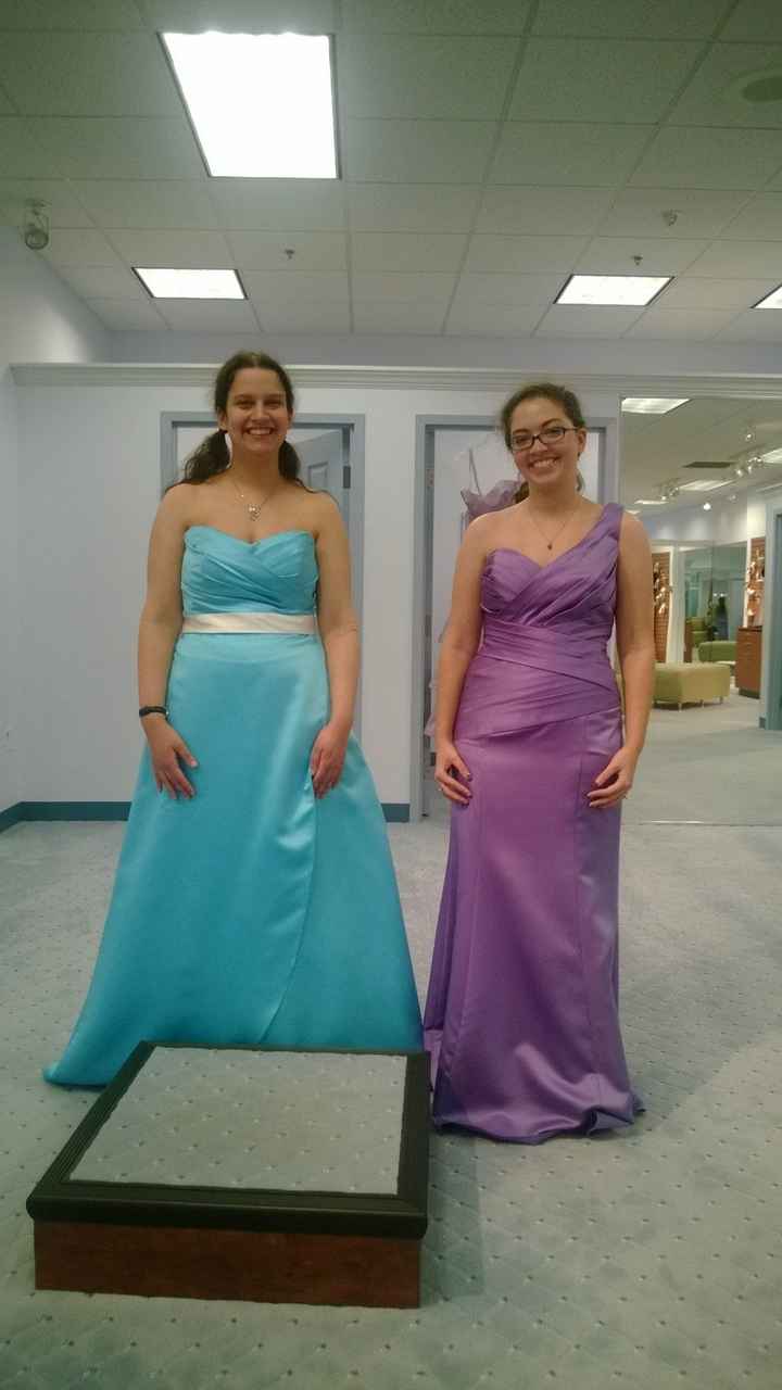 Belated, but I Found Our Bridesmaid Dresses!