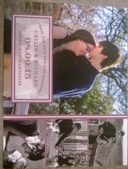 Just got my save the dates! woohooooo let me see yours!!