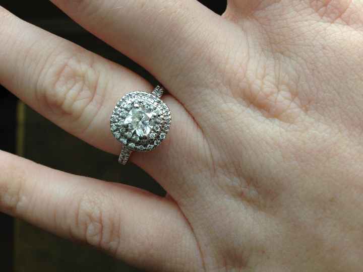 SPINOFF: Whether you like your engagement ring or not, let's see them!