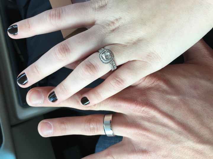 Picked up our wedding bands!