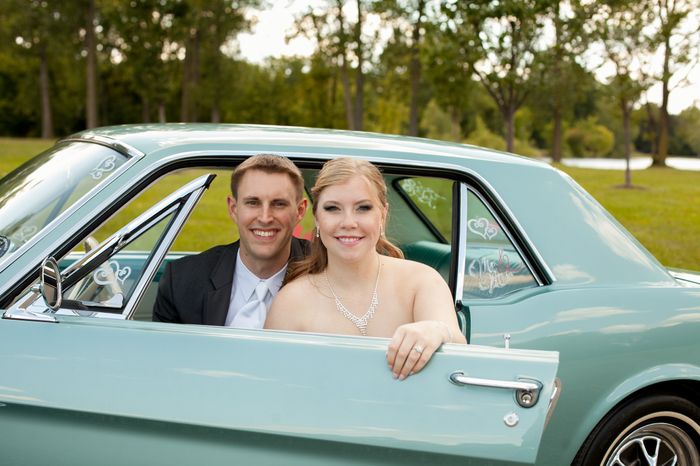 BAM!!!! Never did it from my August 1 wedding!