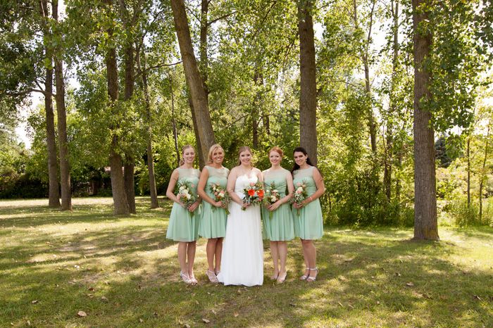 BAM!!!! Never did it from my August 1 wedding!