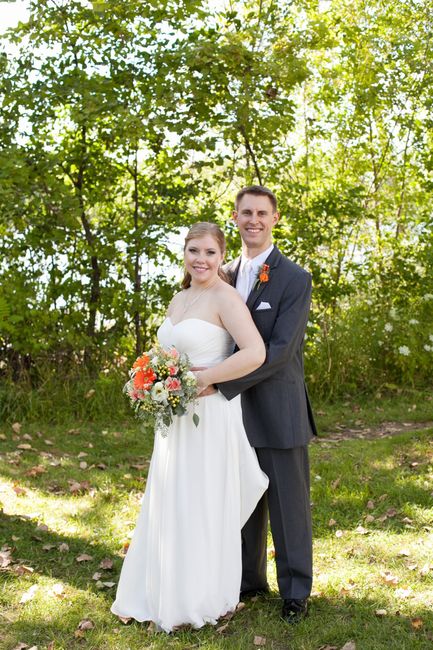 BAM!!!! Never did it from my August 1 wedding!