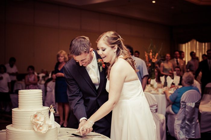 BAM!!!! Never did it from my August 1 wedding!