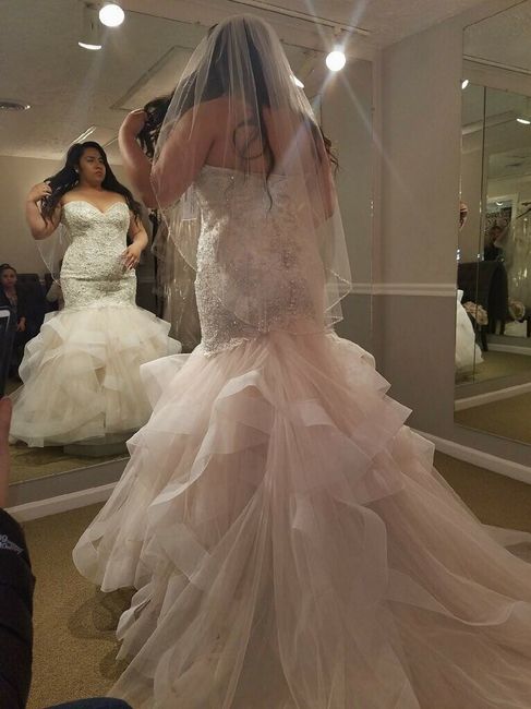 Let's see your wedding dresses.