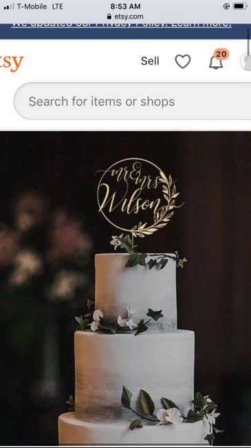Cake topper help 2