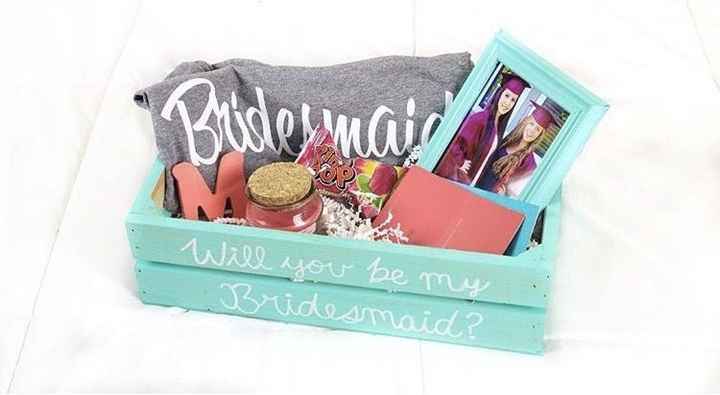 Show me your "bridesmaid boxes"