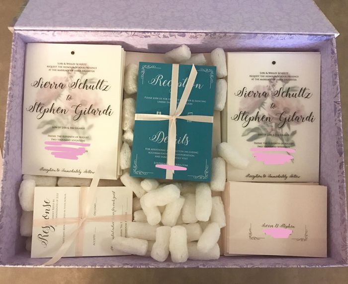 Invitations Sent!! + UPDATE!