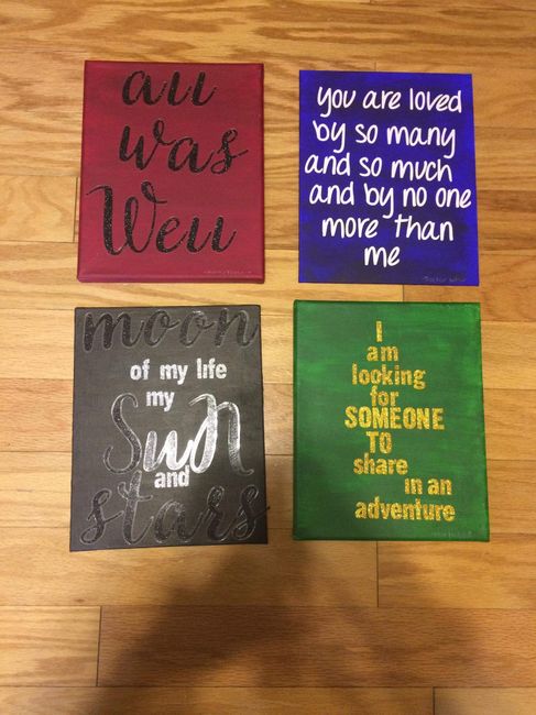 Quote signs from fav show or movie - 1