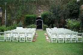 Aisle runner on grass?