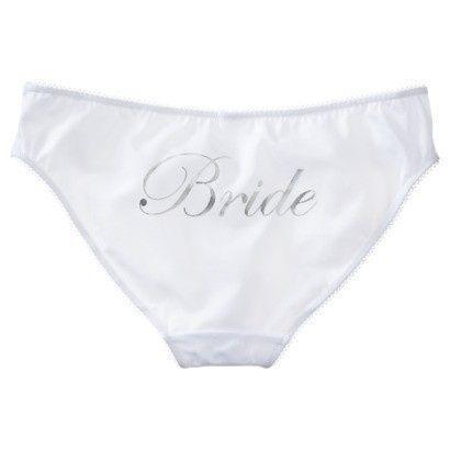 Wedding day lingere or panties lol