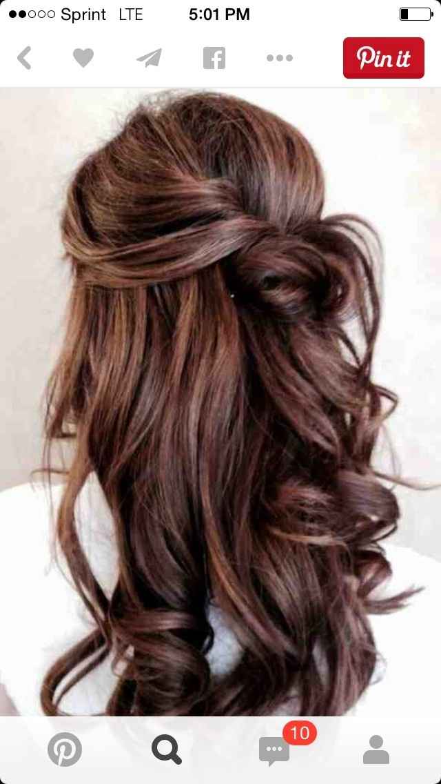 Hair inspiration pictures..half up half down loose curls