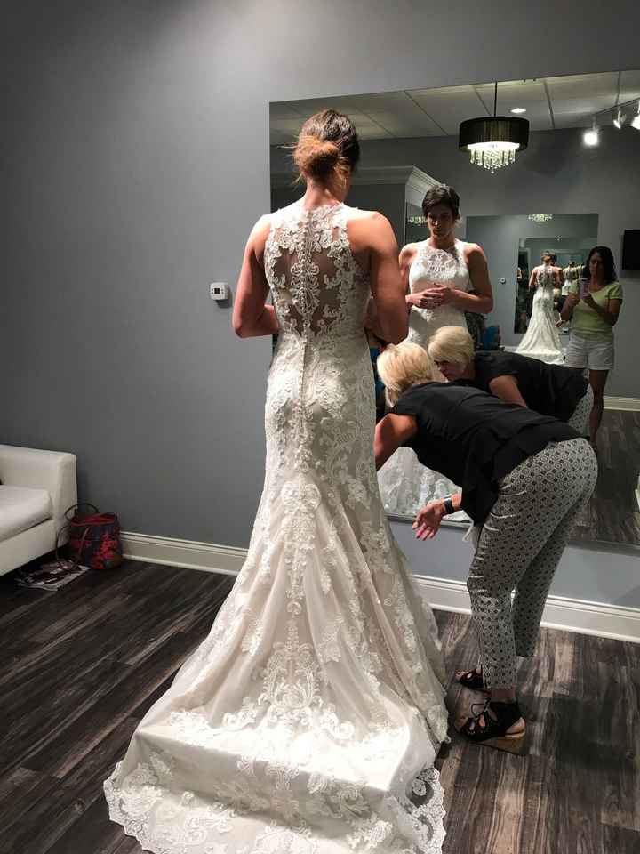 I said "yes" to my dress today!