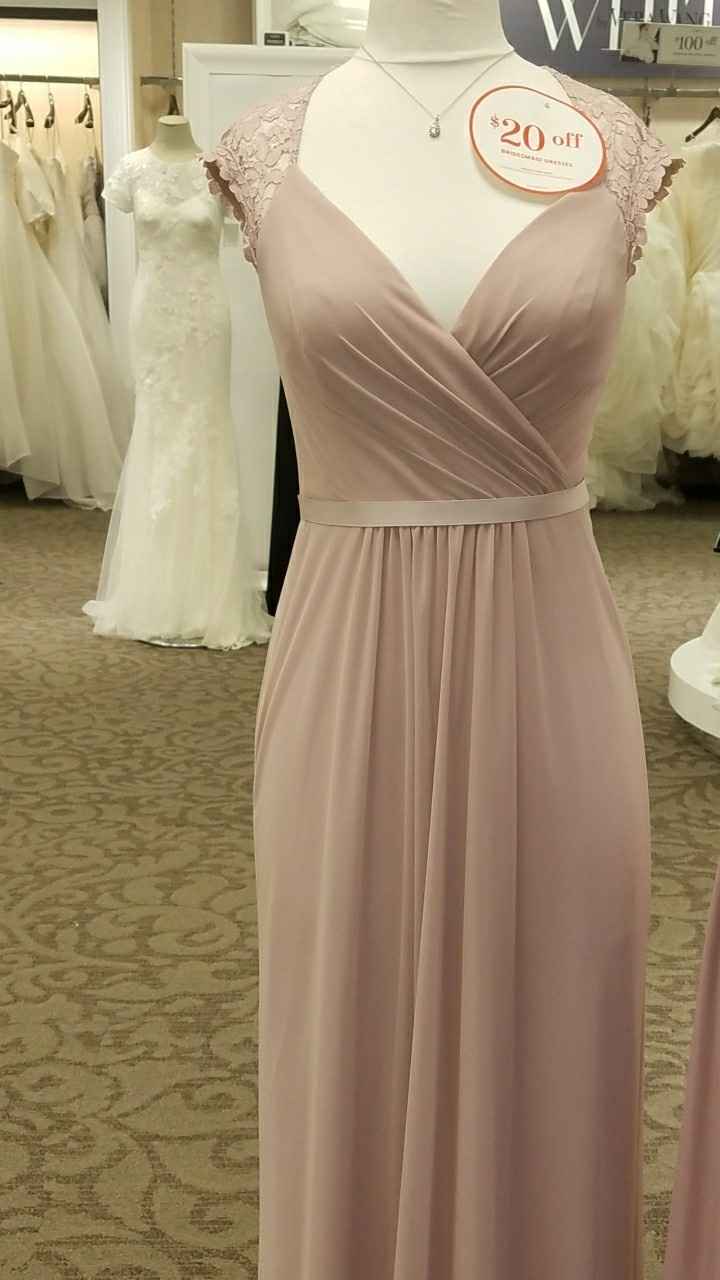 Bridesmaid dresses