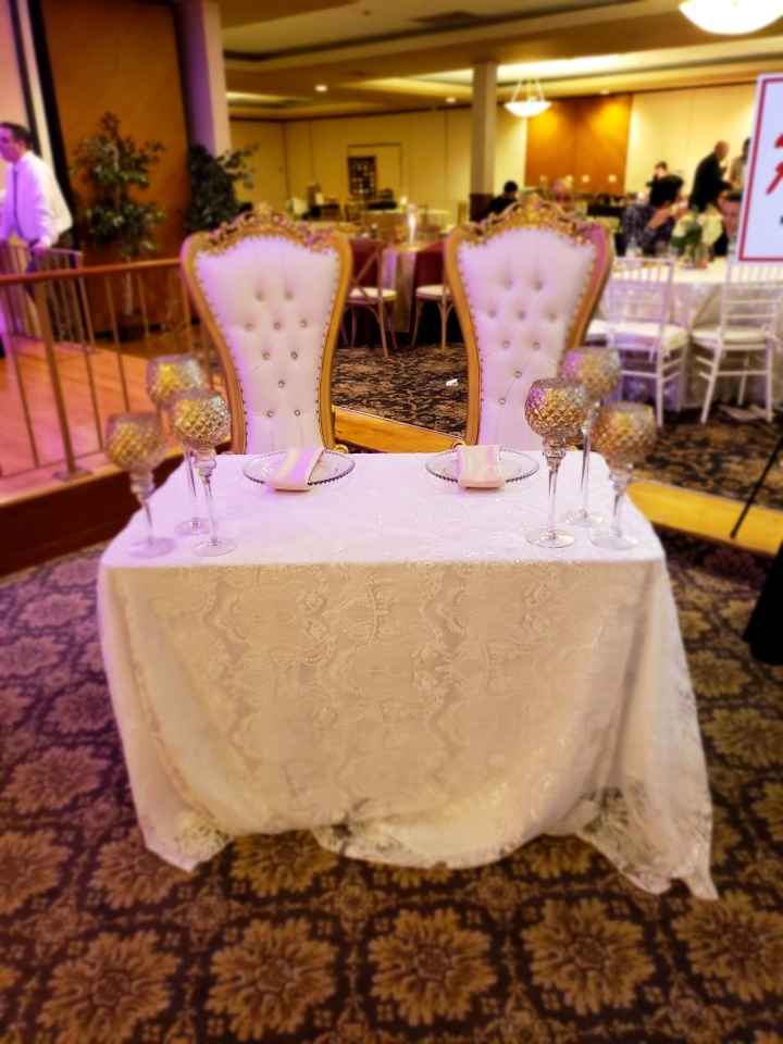 Sweetheart Tables Vs. Head Tables - 1
