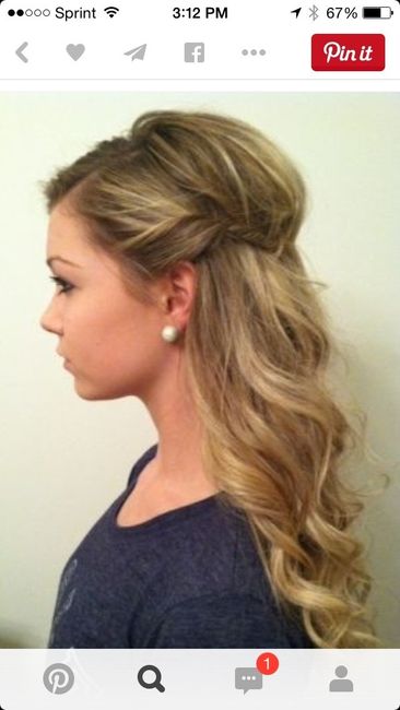 Hair inspiration pictures..half up half down loose curls