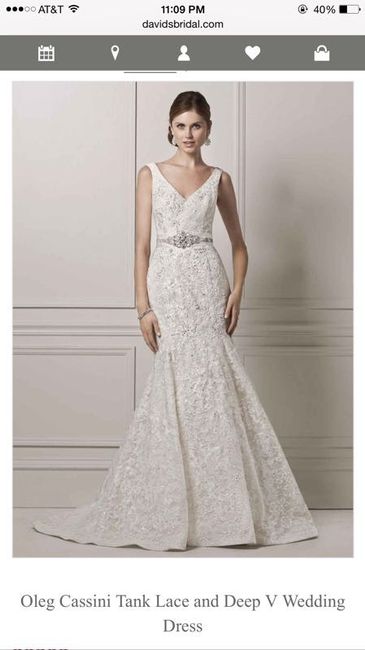I found my dress!!!