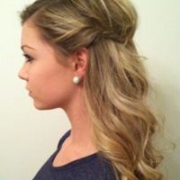 Hair inspiration pictures..half up half down loose curls