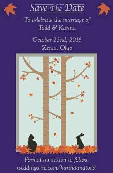 Save the Date feedback