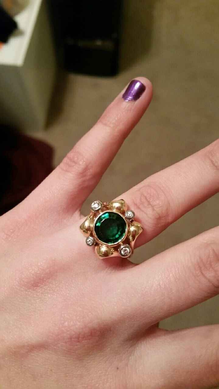 For real? Has anyone heard of this ring trend?