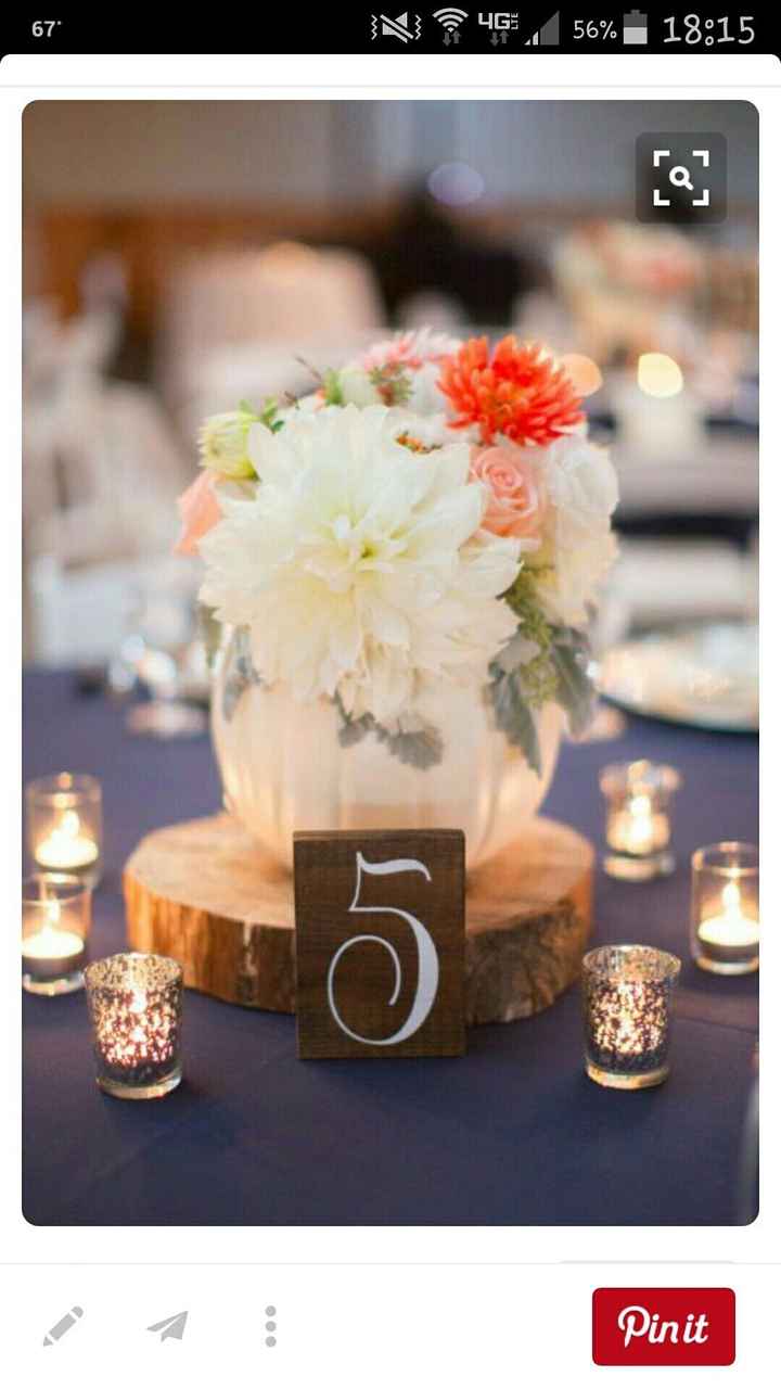 Advice on using wood slices in centerpiece