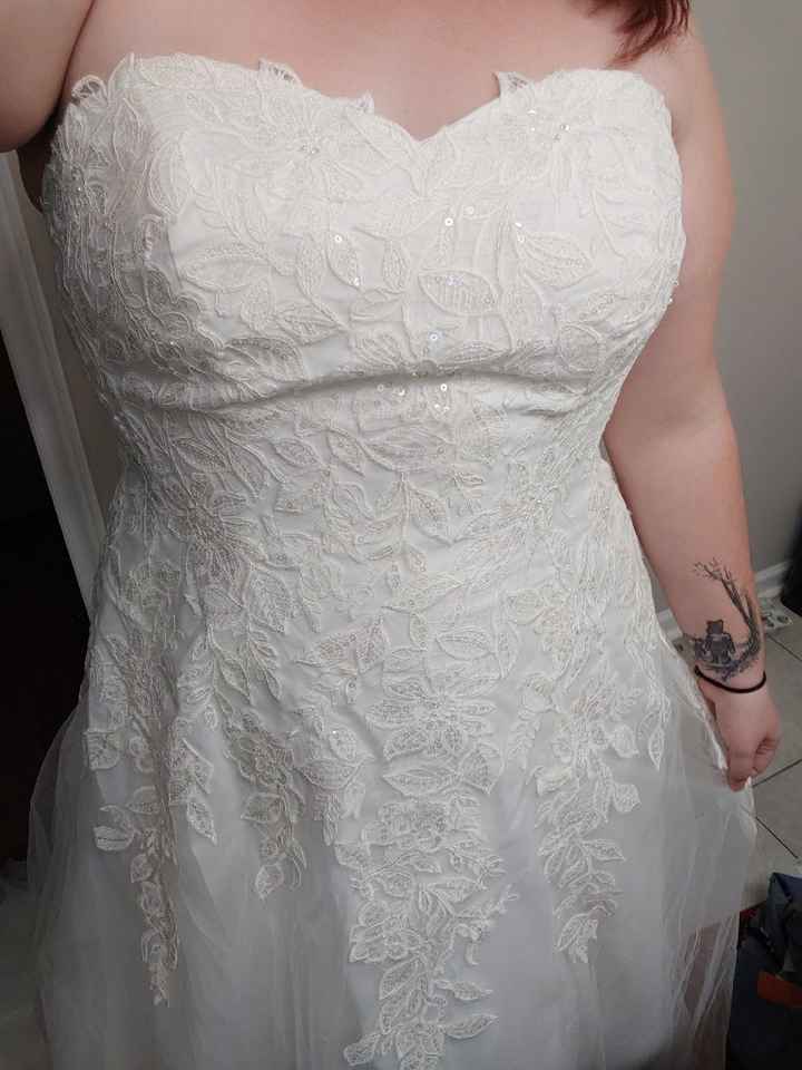 Budget Wedding Dress - 1