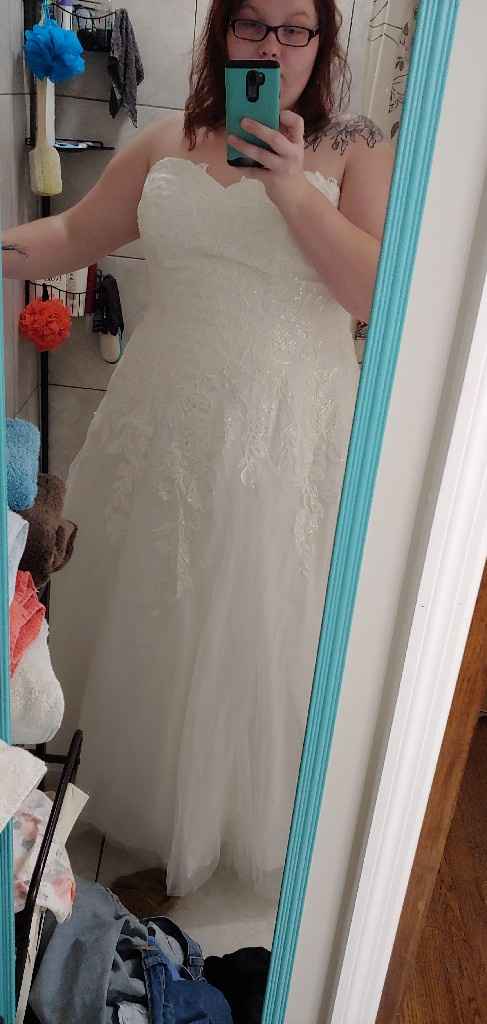 Budget Wedding Dress - 1