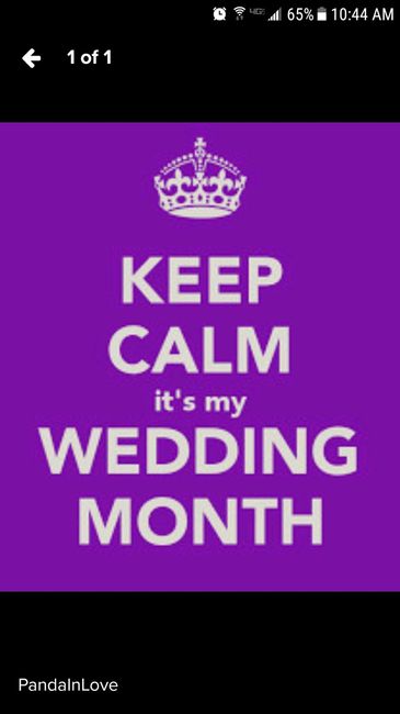 September brides! It's our month