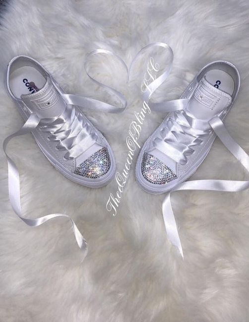 Bling converse sneakers 1