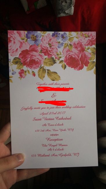 Family members complaining about invitations?