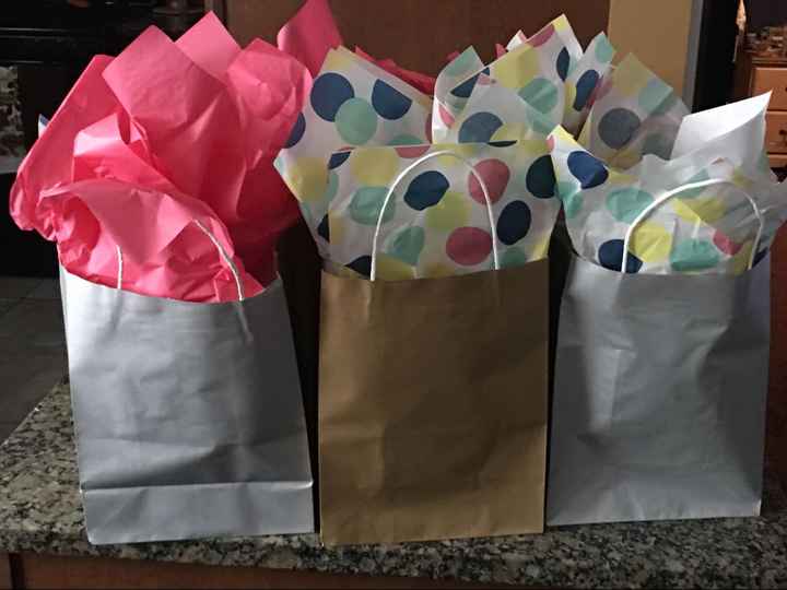 Bridal party appreciation - 2