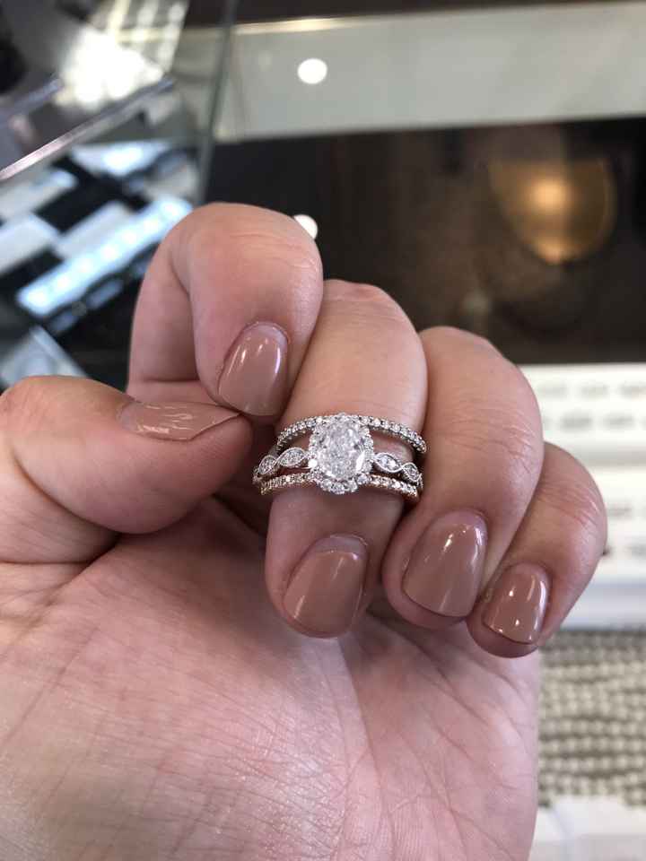 Wedding band shopping