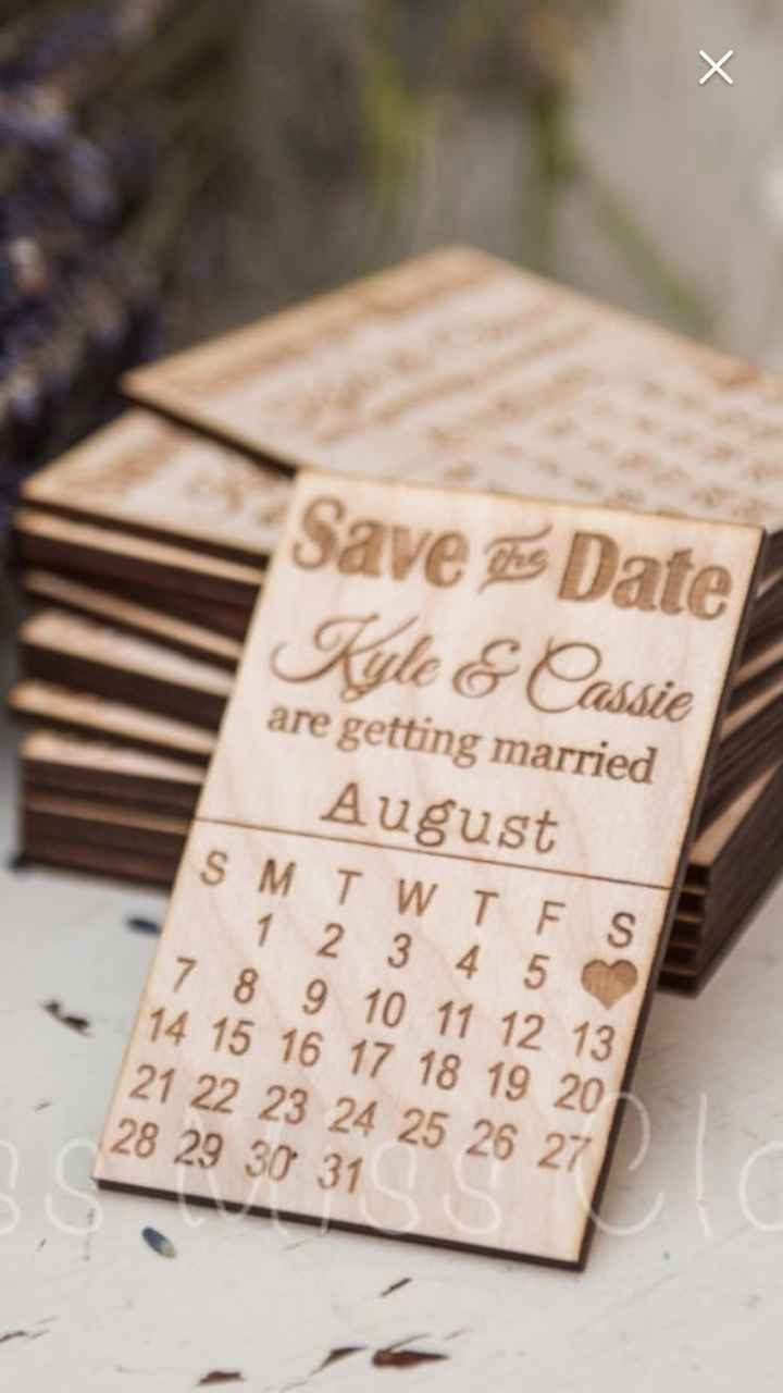 Save the date ideas?