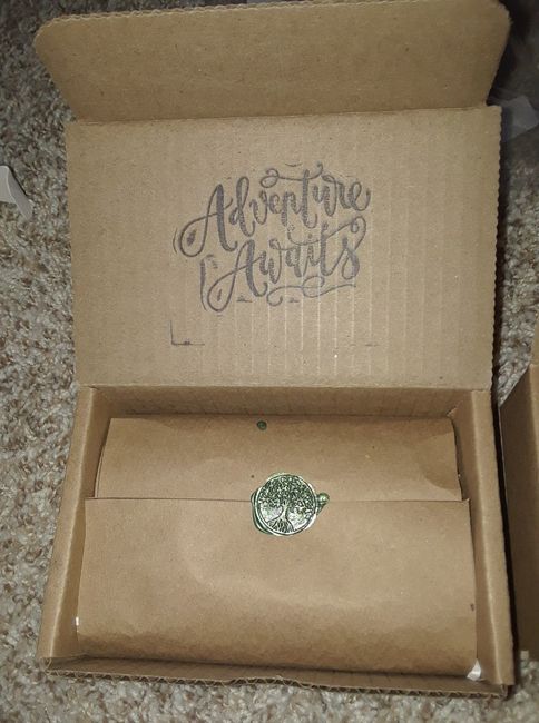 "finished" box