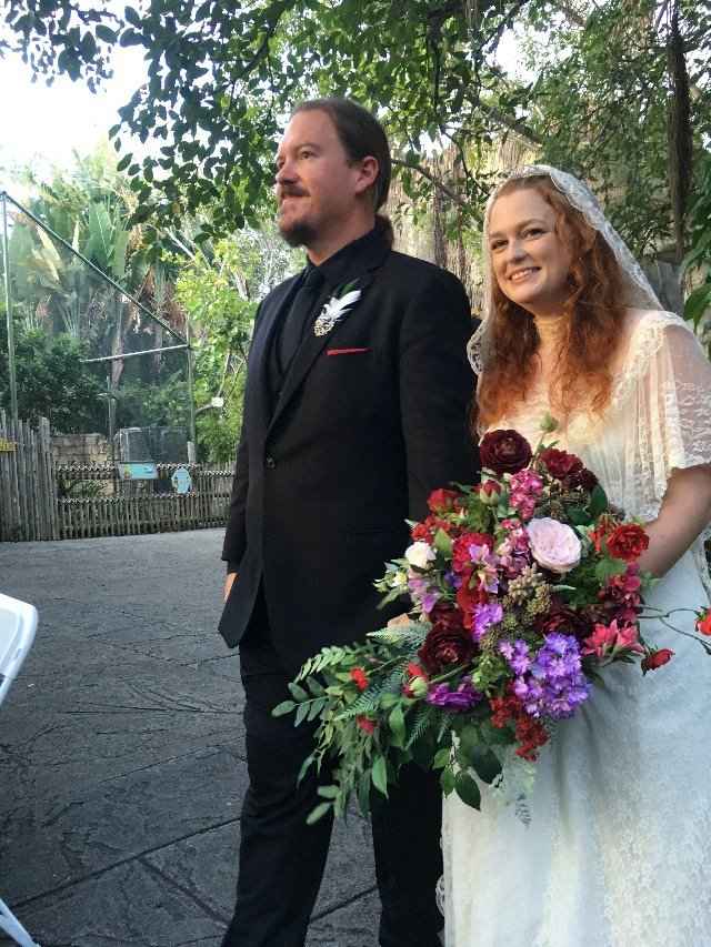 Walking down the aisle!!