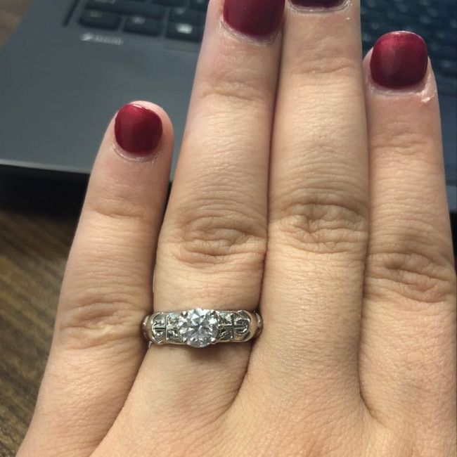 Show me your engagement rings!! 2
