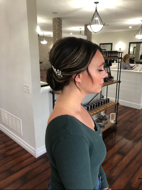 Hair and makeup trial 2