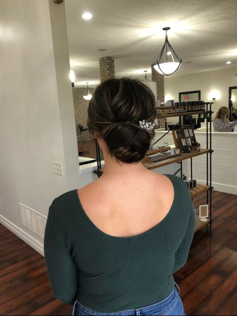 Hair and makeup trial 3