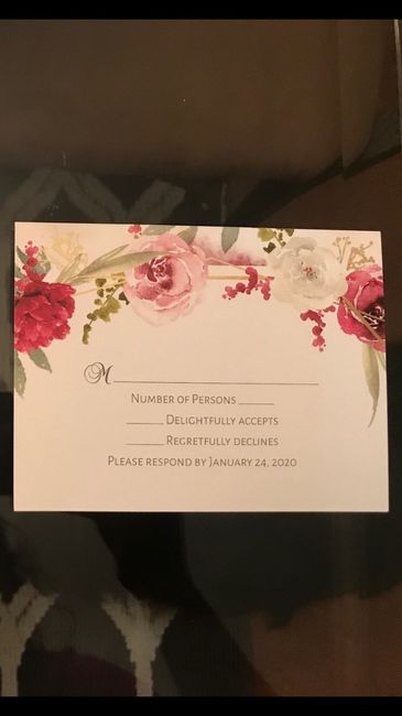 RSVP postcards