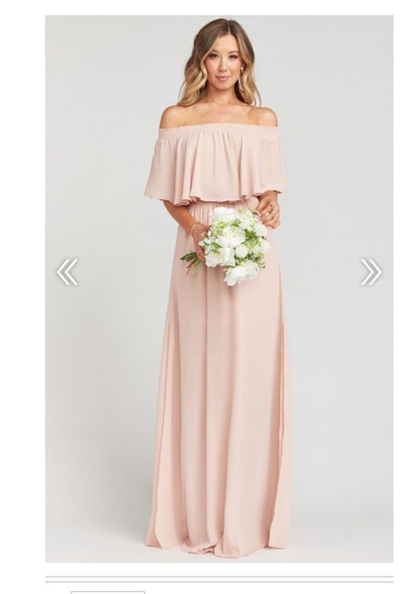 What bridesmaids colors in a neutral color would not clash with my champagne colored dress? 4
