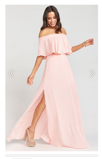 What bridesmaids colors in a neutral color would not clash with my champagne colored dress? 5