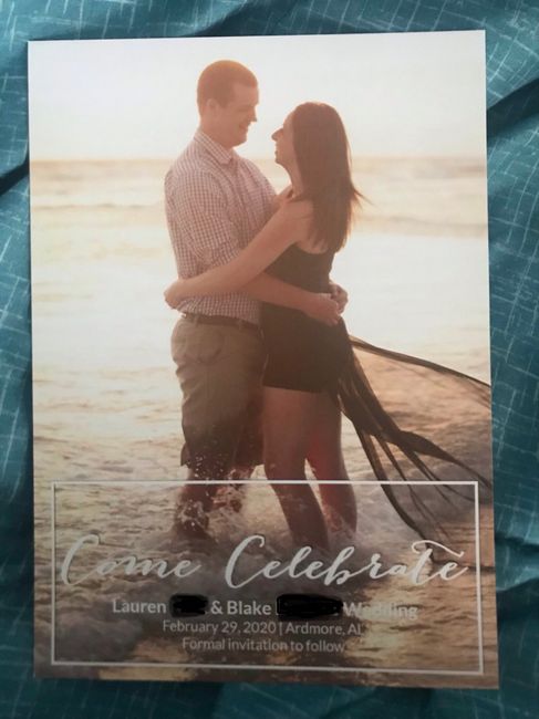 Show me your Save the Dates! 14