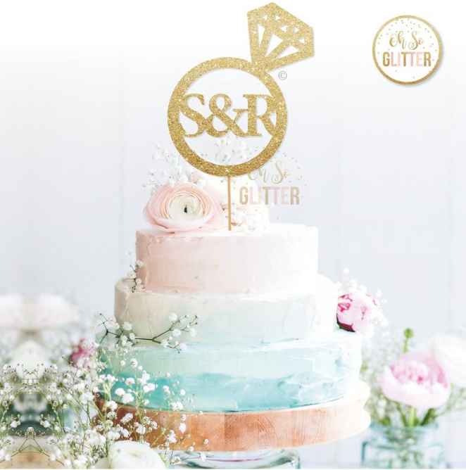 Ring Cake Topper